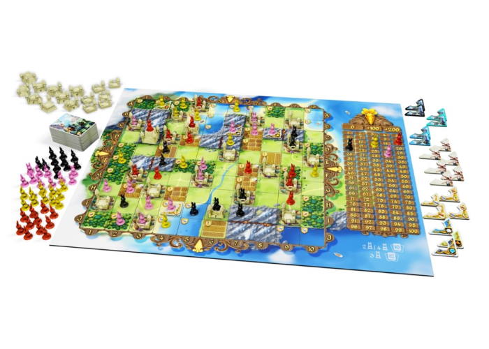 Ігровий процес настільної гри Королівство Кроликів (Bunny Kingdom) (укр.)