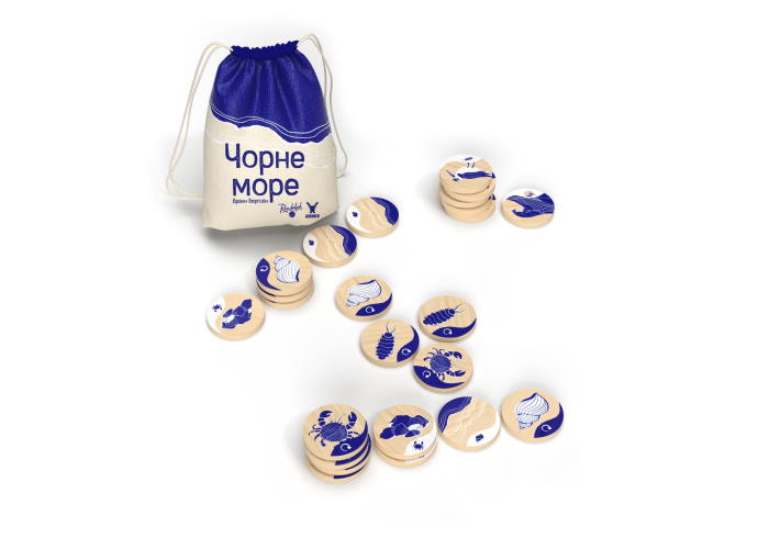 Игровые компоненты настольной игры Черное море (Seaside) (укр.)