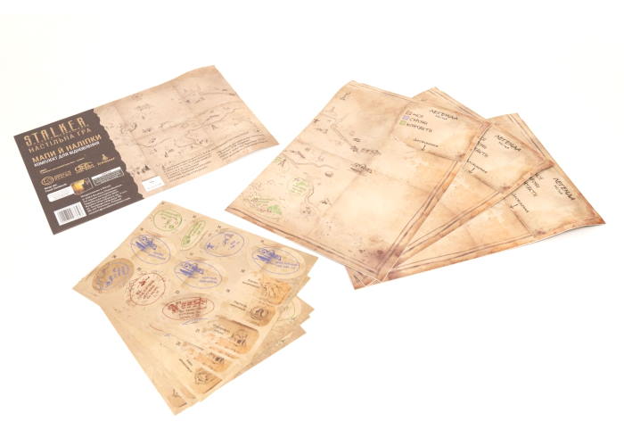 Карты дополнения S.T.A.L.K.E.R. Maps & Stickers Recharge Pack (укр.)
