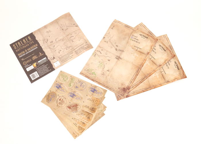 Дополнение S.T.A.L.K.E.R. Maps & Stickers Recharge Pack (укр.)