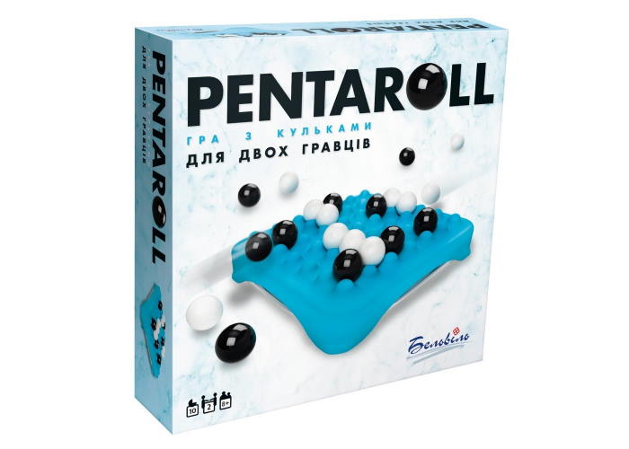 Коробка настольной игры Пентарол (Pentaroll) (укр.)