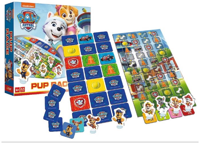 Настольная игра Щенячий патруль: Гонки щенков (Pup Race - PAW Patrol)