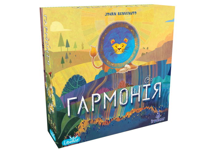 Коробка настольной игры Гармония (Harmonies) (укр.)