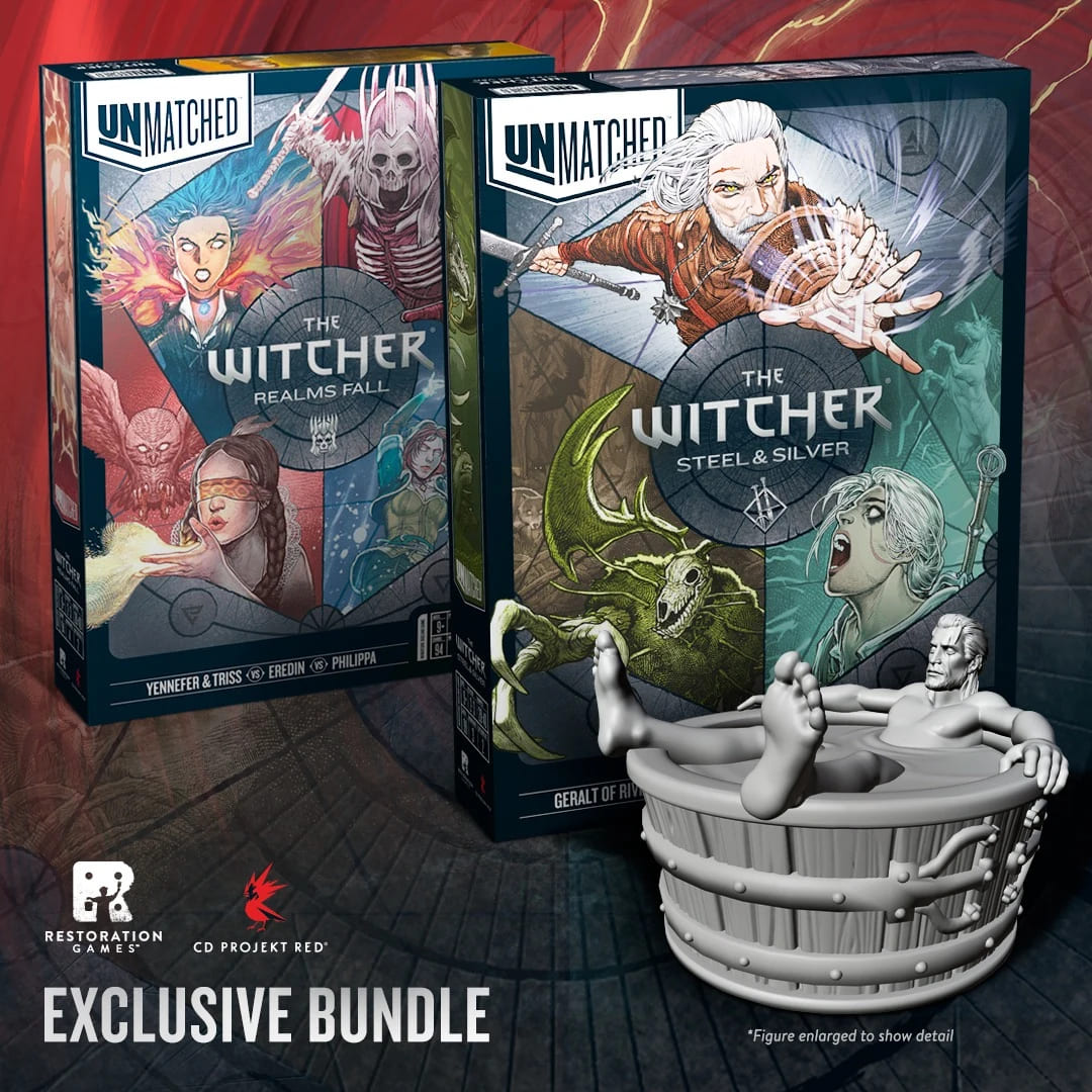 Unmatched: Ведьмак - Коллекционный набор (Unmatched Witcher Bundle) (укр.) + уникальные промо!
