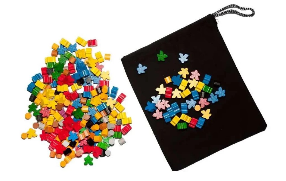 Деревянные работники настольной игры Keyflower (укр.)