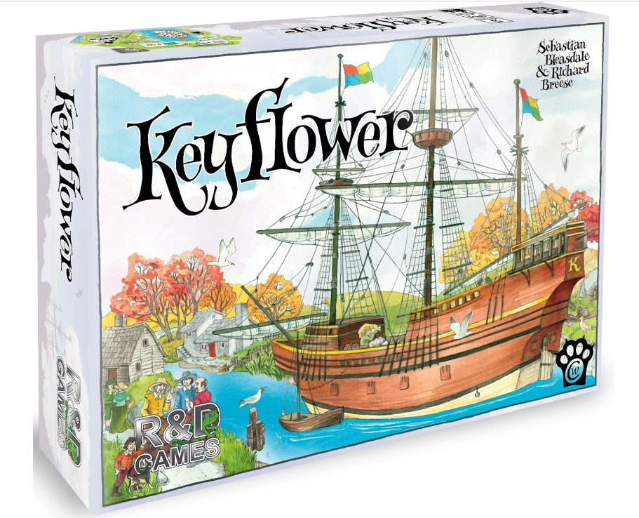 Коробка настольной игры Keyflower (укр.)