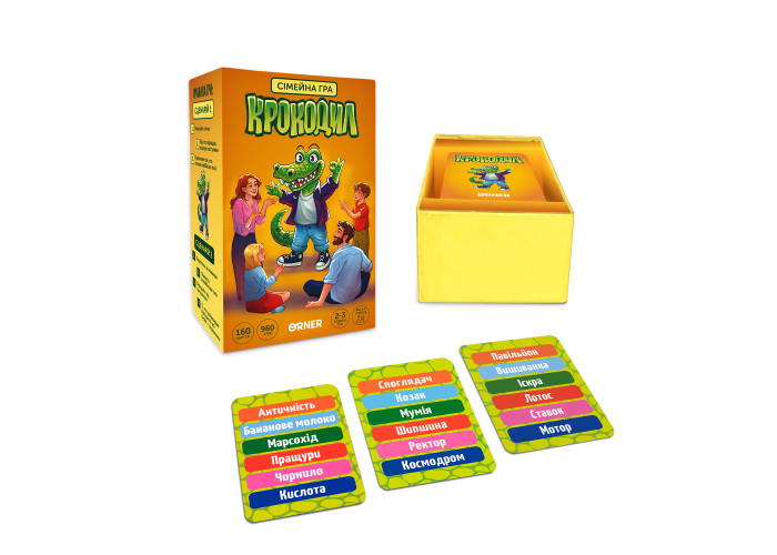 Настольная игра Крокодил (укр.)