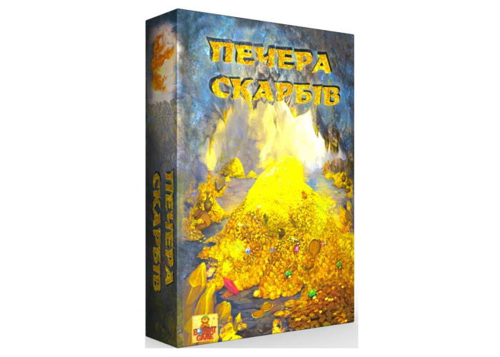 Коробка настільної гри Печера скарбів (укр.)