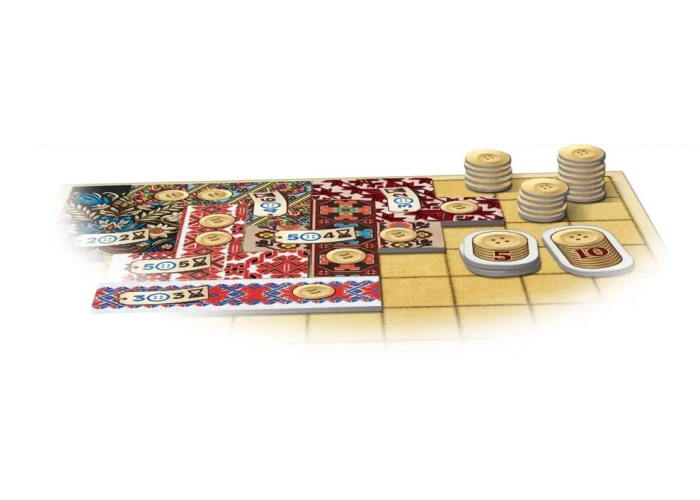 Компоненты настольной игры Пэчворк. Украинский фольклор (укр.)