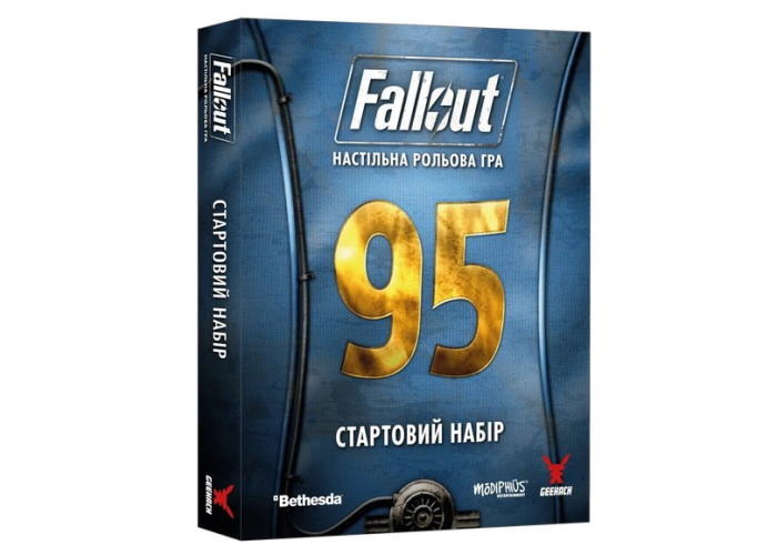 Настольная игра Fallout. Ролевая игра - Стартовый набор (укр.)