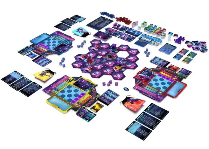 Компоненты настольной игры Тамашии: Хроника Восхождения (укр.)