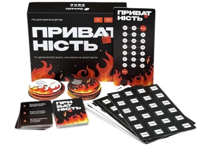 Настільна гра Приватність (укр.)