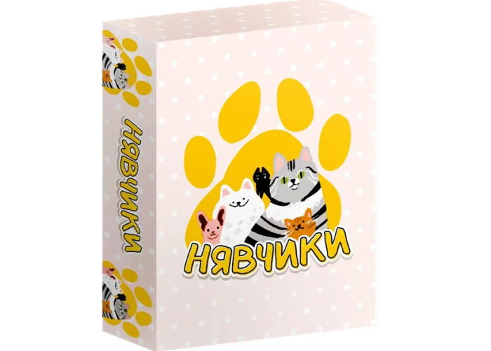 Коробка настільної гри Нявчики (укр.)