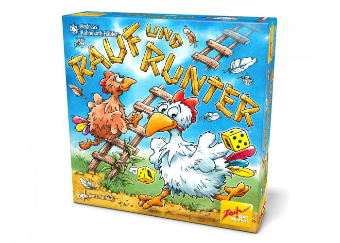 Коробка настольной игры Вверх и вниз (англ.)