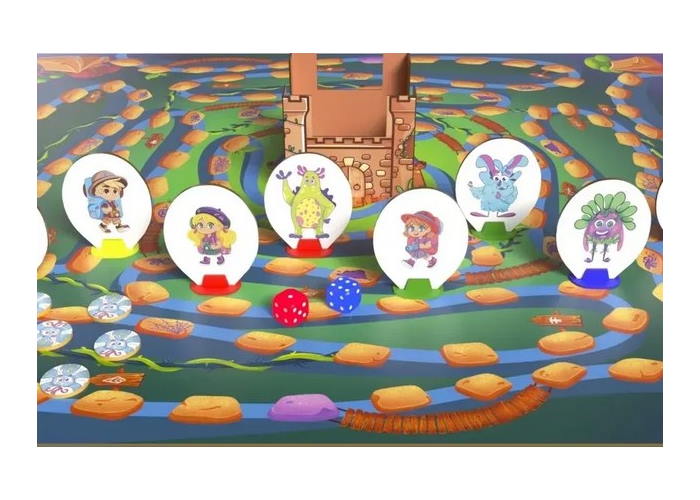 Компоненты настольной игры Спаси монстрика (укр.)