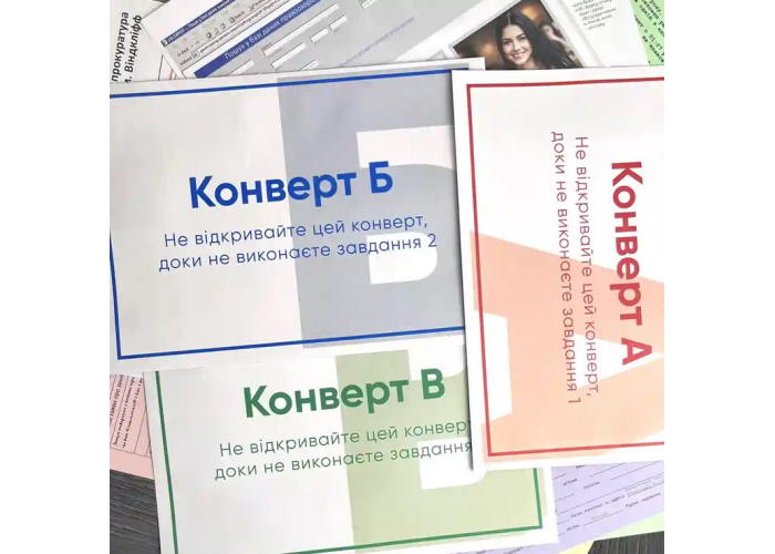 Компоненти настільної гри Місце злочину: Вбивство на острові Ельдранн (укр.)
