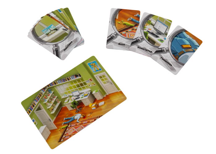 Карты настольной игры Минипреступление. Конец игр (укр.)