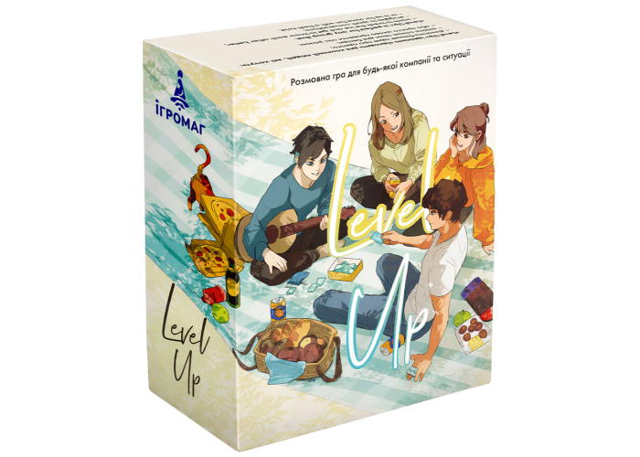 Коробка настольной игры Level Up (укр.)