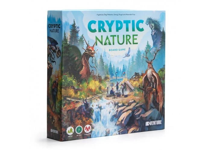 Коробка настільної гри Cryptic Nature (англ.)