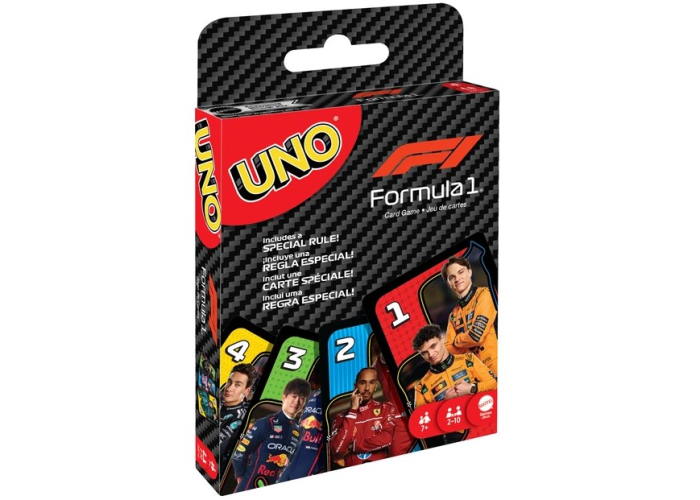 Коробка настільної гри Уно F1