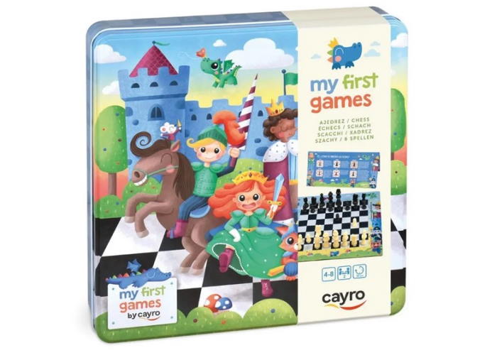 Коробка настольной игры Мои первые игры. Шахматы 