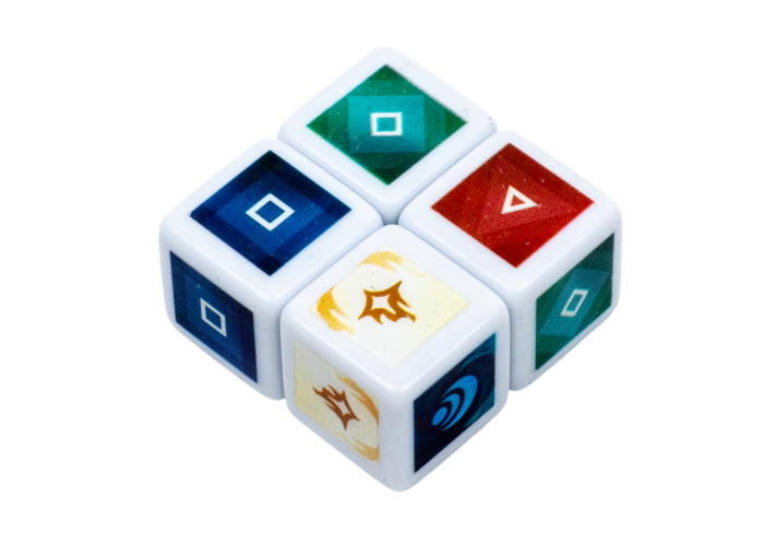 Кубики настольной игры Kinfire. Восхождение: Грот Тщеславия (укр.)