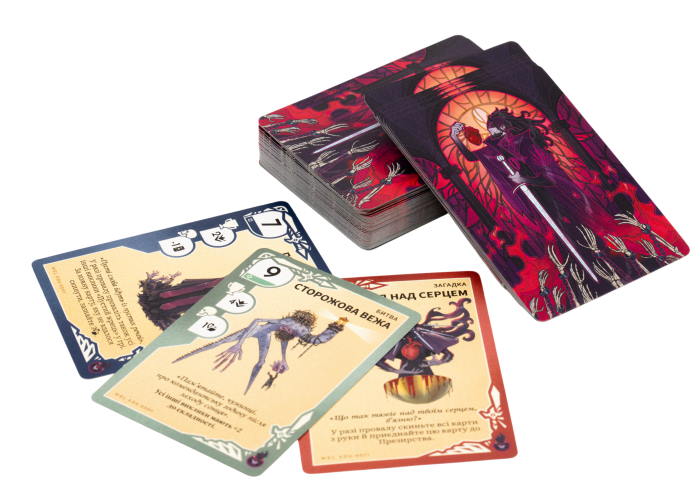 Карты настольной игры Kinfire. Восхождение: Форт Презрения (укр.)