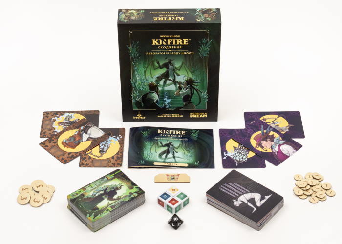 Настольная игра Kinfire. Восхождение: Лаборатория Бездушия (укр.)