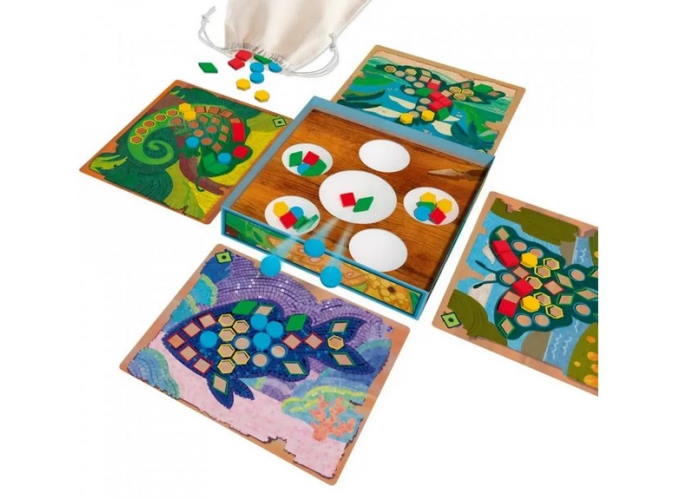 Компоненты настольной игры Азул. Дети (Azul Kids) (укр.)