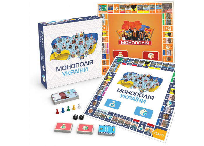 Настольная игра Монополия Украины (укр.)