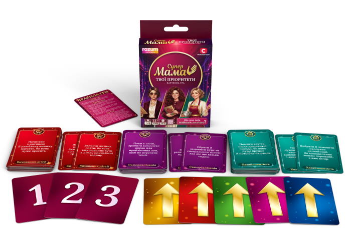 Настольная игра Супер мама: Твои приоритеты (укр.)